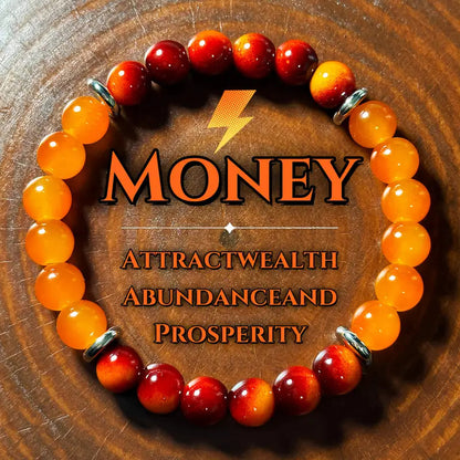 Natural Stone Bead Bracelet
