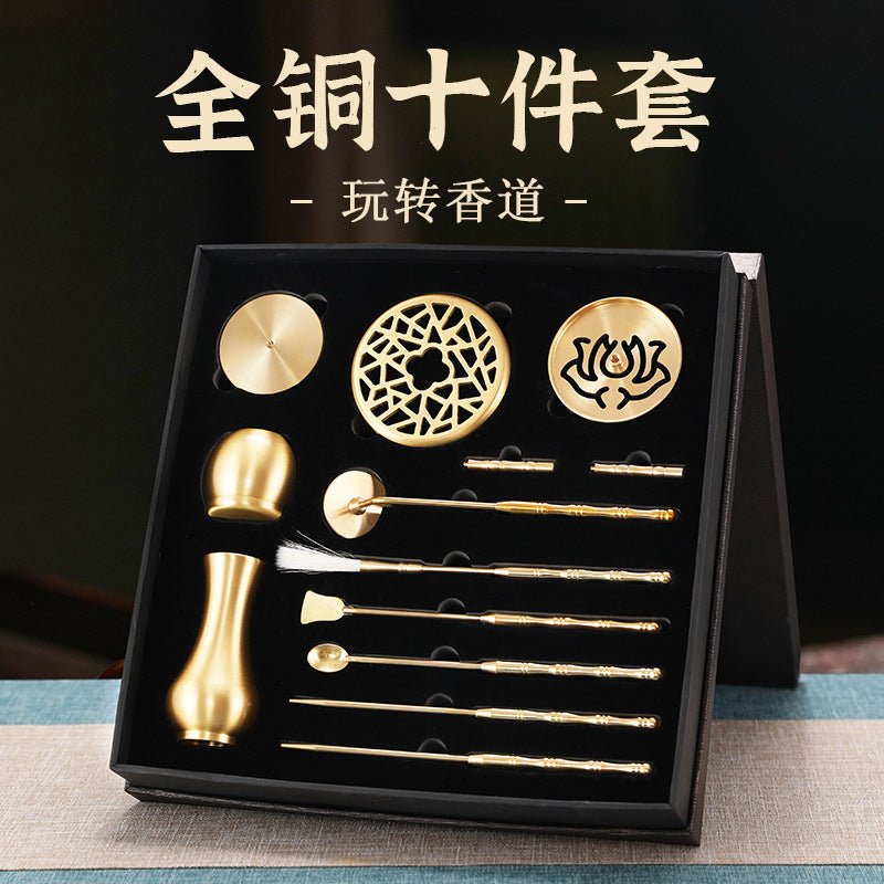 Fragrant Seal Incense Burner Gift Set