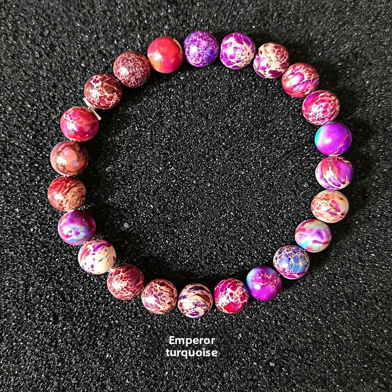 Natural Stone Bead Bracelet