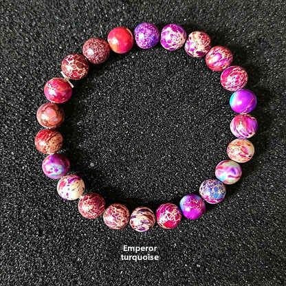 Natural Stone Bead Bracelet