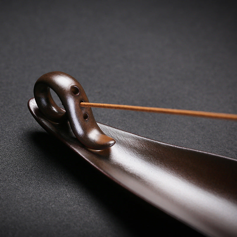 Ceramic Lying Incense Box Holder