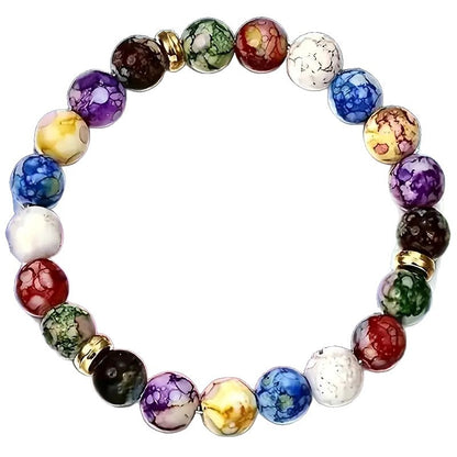 Natural Stone Bead Bracelet