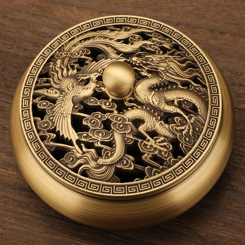 Brass & Copper Incense Burner