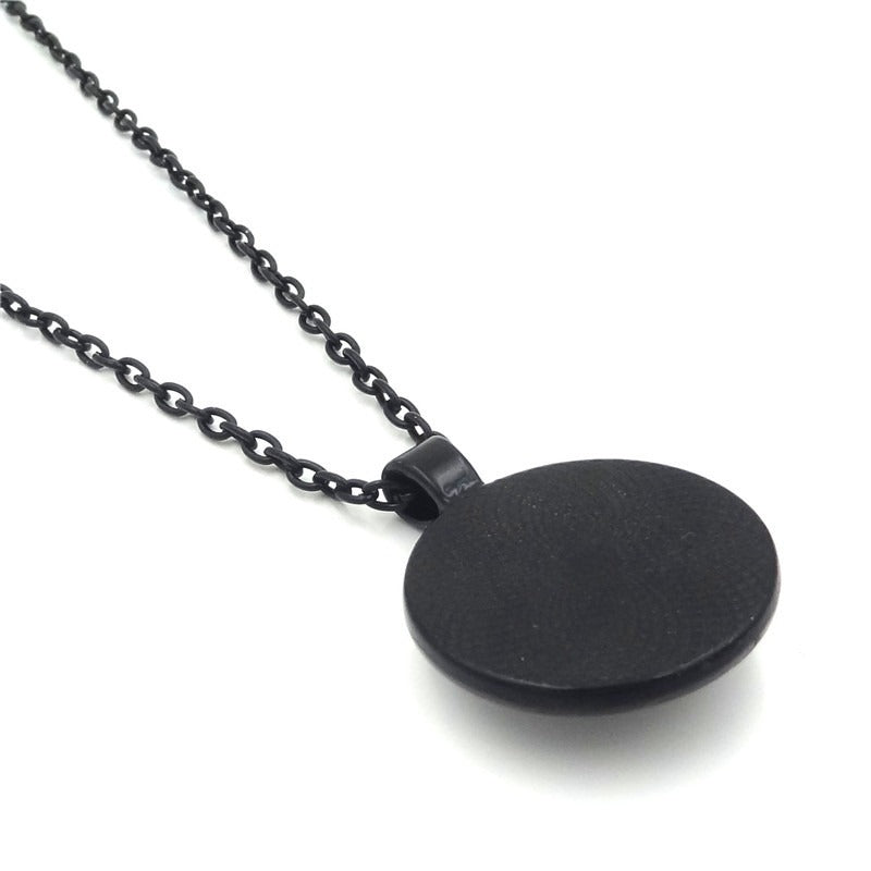 Sacred Yantra Geometric Pendant Necklace