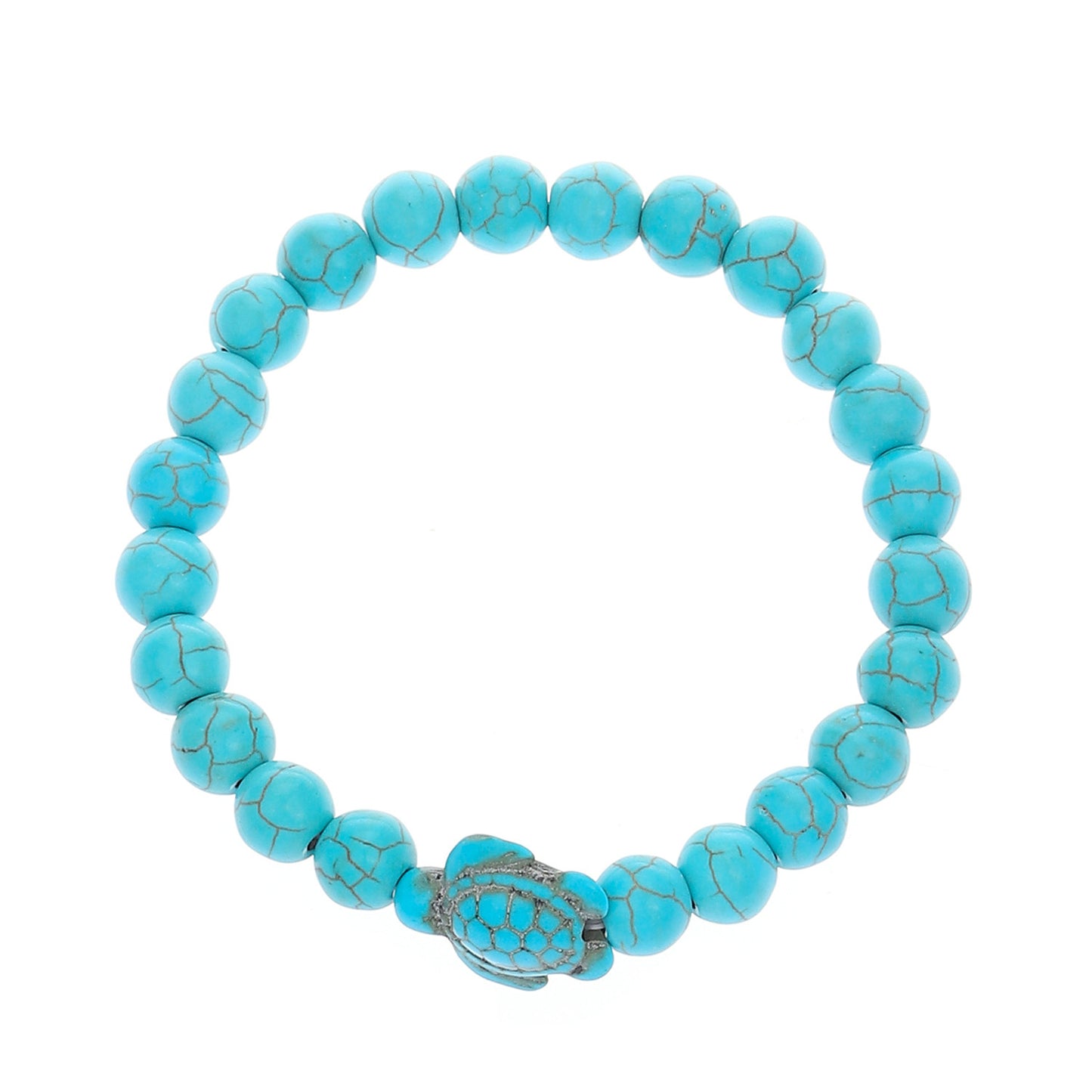Vintage Alloy Bracelet with Butterfly and Turtle Designs