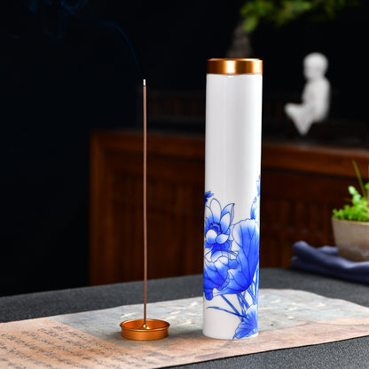 Hand-Painted Ceramic Incense Stick Holder