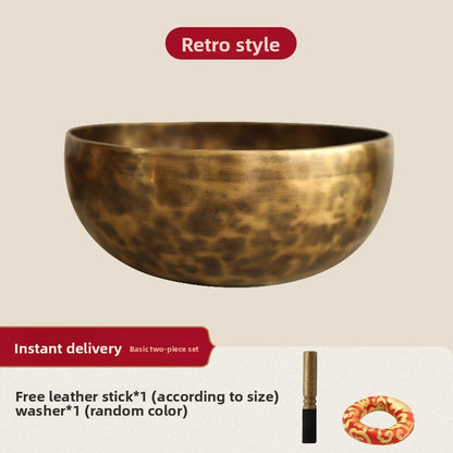 Nepalese Handmade Copper Singing Bowl