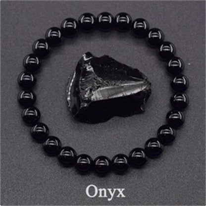 Natural Stone Bead Bracelet