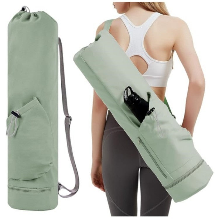 Yoga Mat Bag with Water Bottle Pocket & Wet Compartment