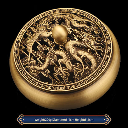 Brass & Copper Incense Burner