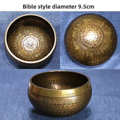 Copper Singing Bowl for Meditation and Healing