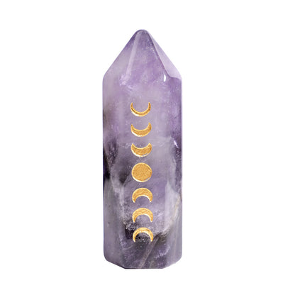 Crystal Hexagonal Energy Pillar