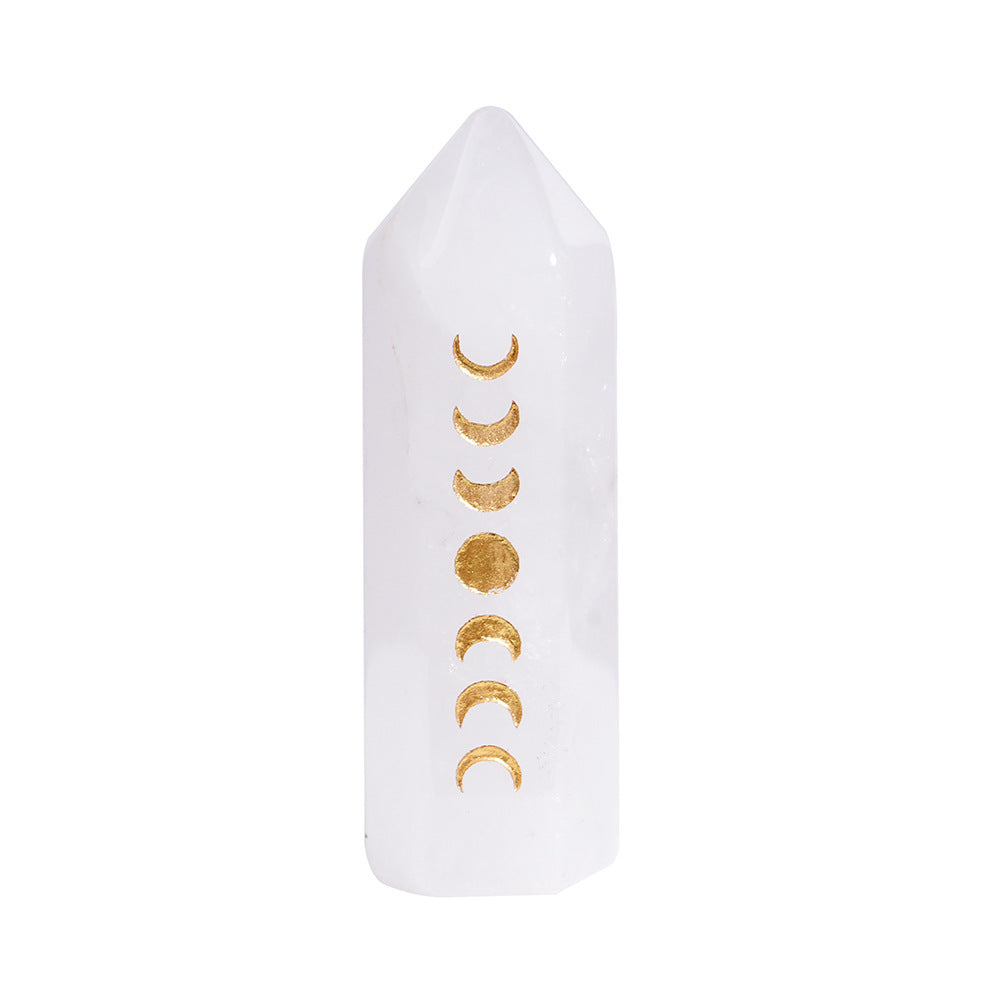 Crystal Hexagonal Energy Pillar