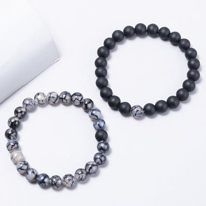 Heart Magnetic Couple Bracelet Set for Women and Men