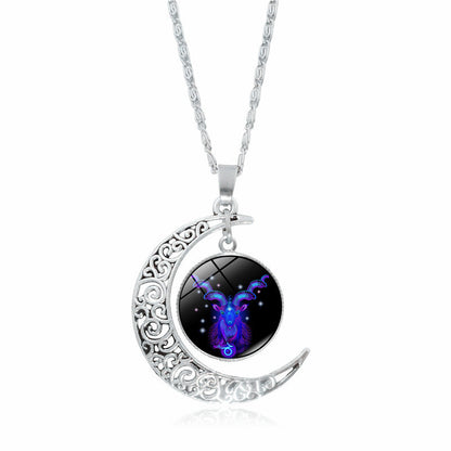 Zodiac Constellation Pendant Necklace | All 12 Signs