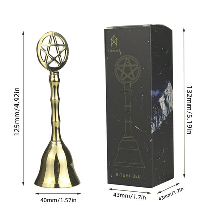 Witch altar bell hand-cranked bell