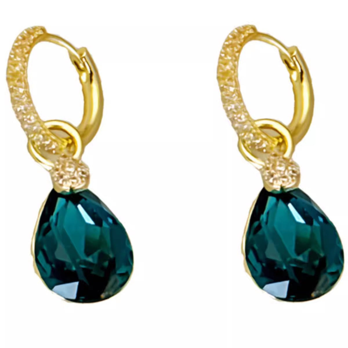 Crystal Water Drop Earrings