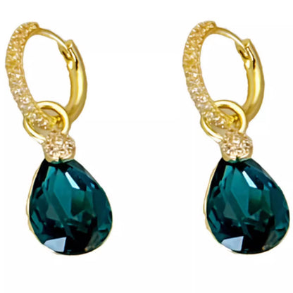 Crystal Water Drop Earrings