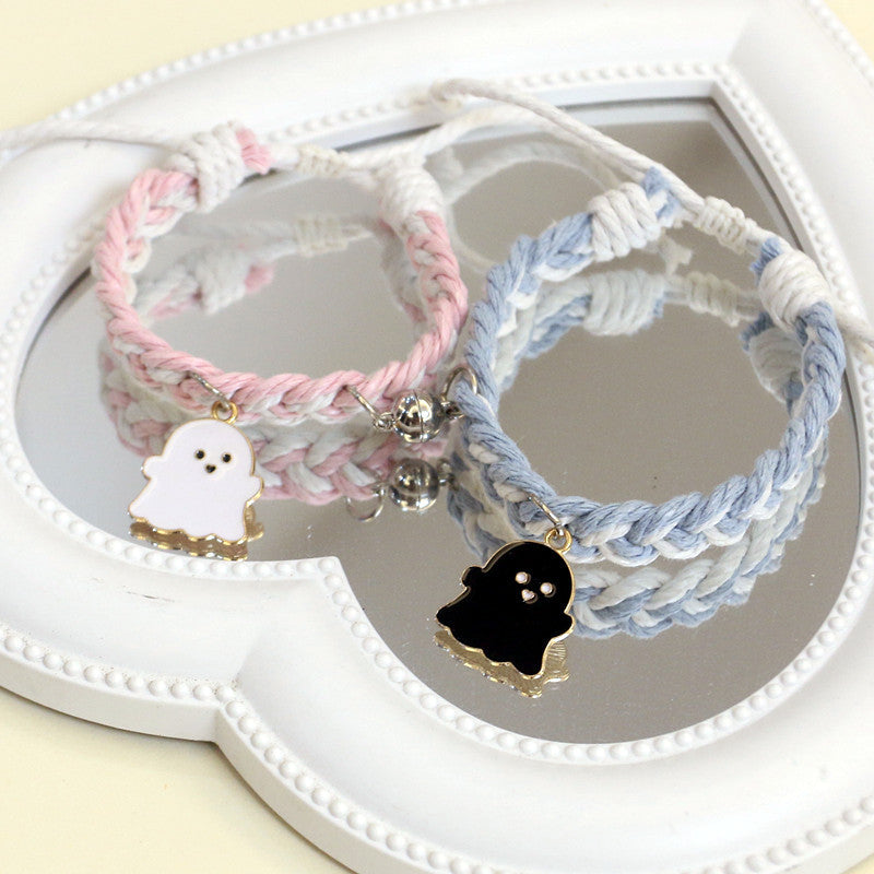 Adjustable Magnetic Braided Bracelet