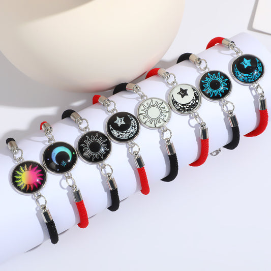Adjustable Luminous Moon Gemstone Bracelet