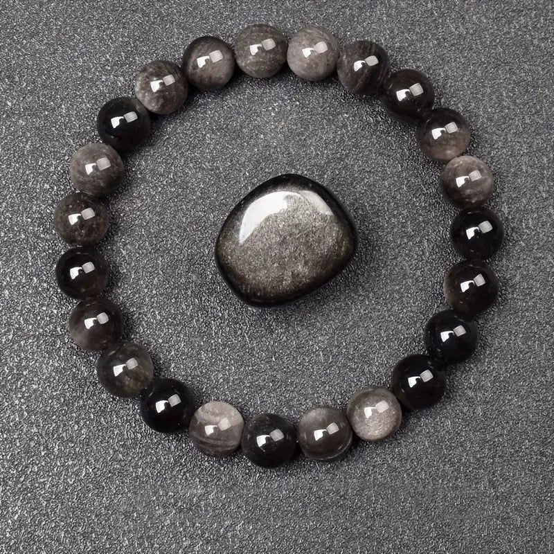 Natural Stone Bead Bracelet