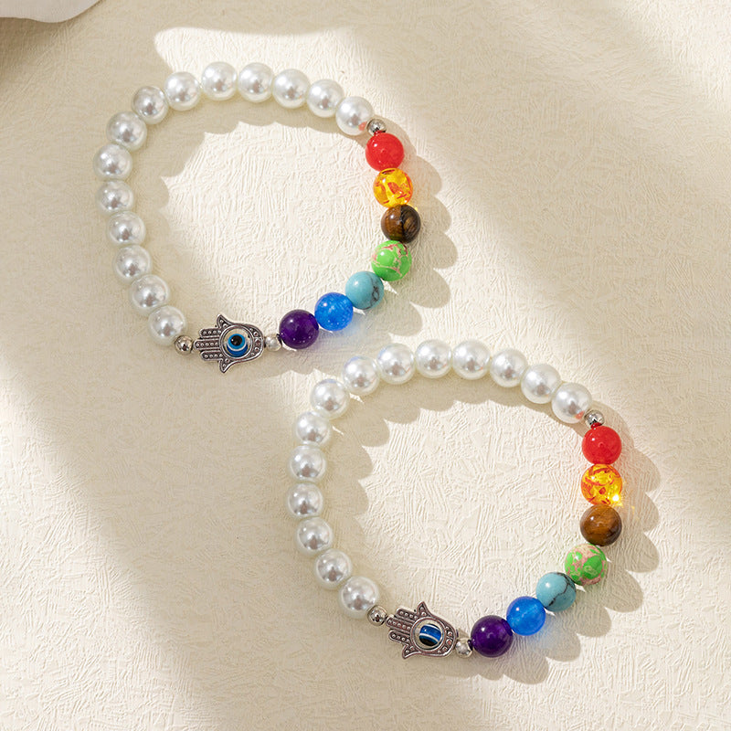 Heart Magnetic Couple Bracelet Set for Women and Men