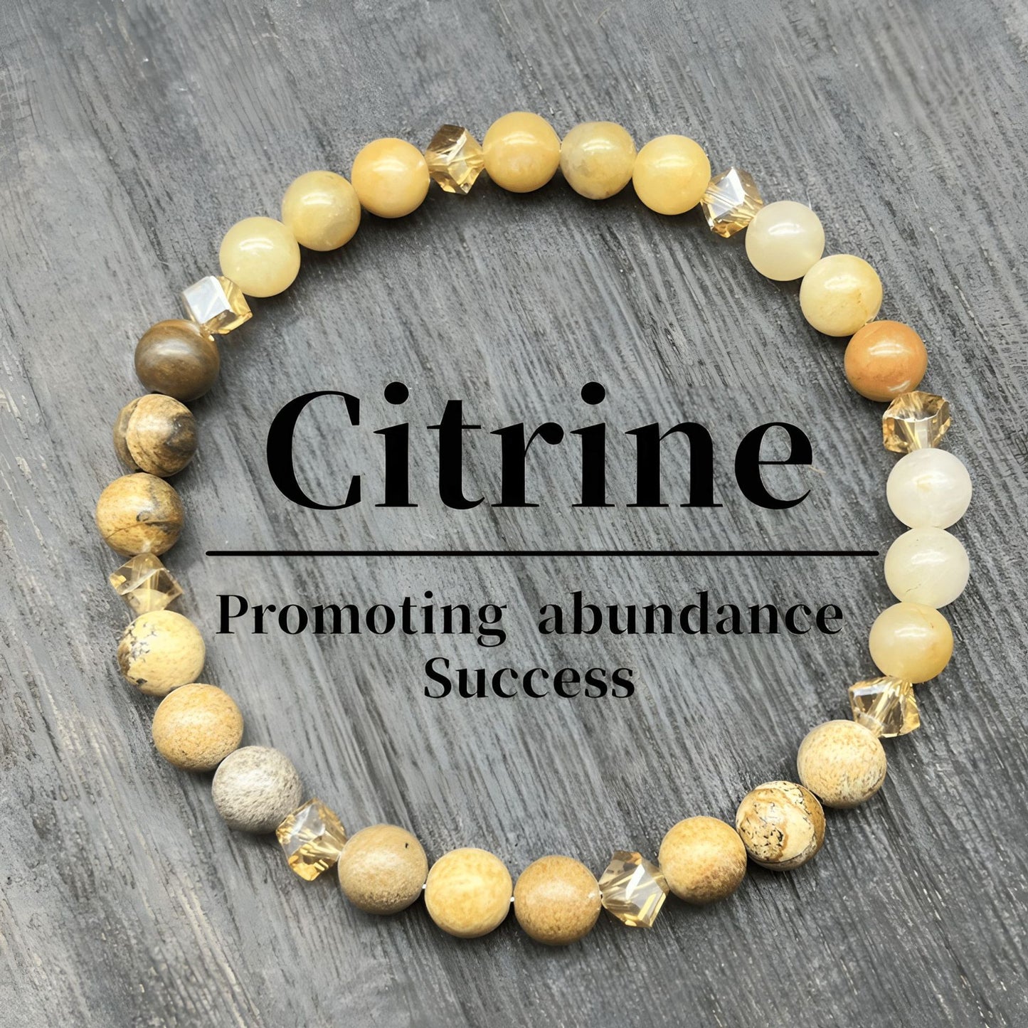 Natural Stone Bead Bracelet
