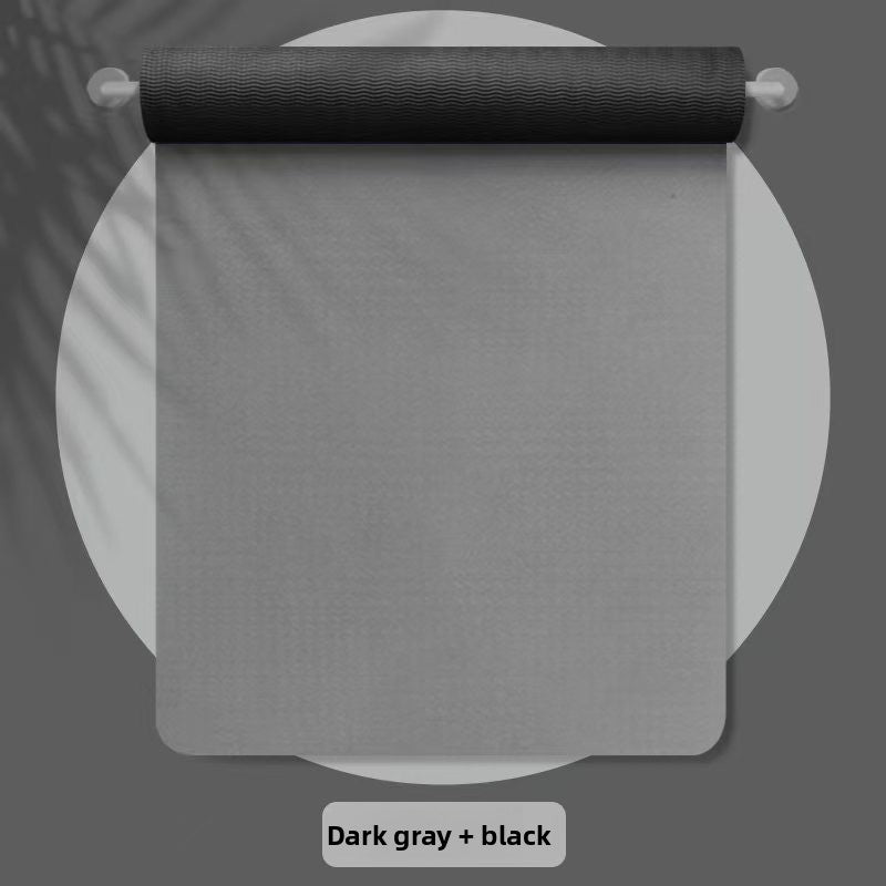 TPE Yoga Mat — Dual-Tone, Non-Slip with Carry Strap