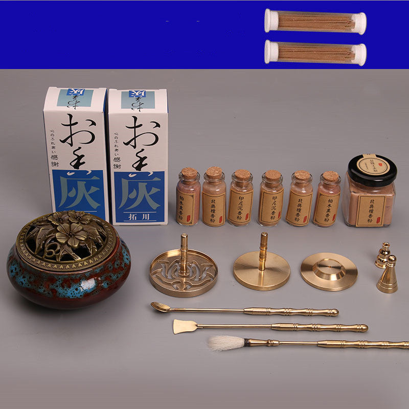 Pure Copper Incense Burner Set