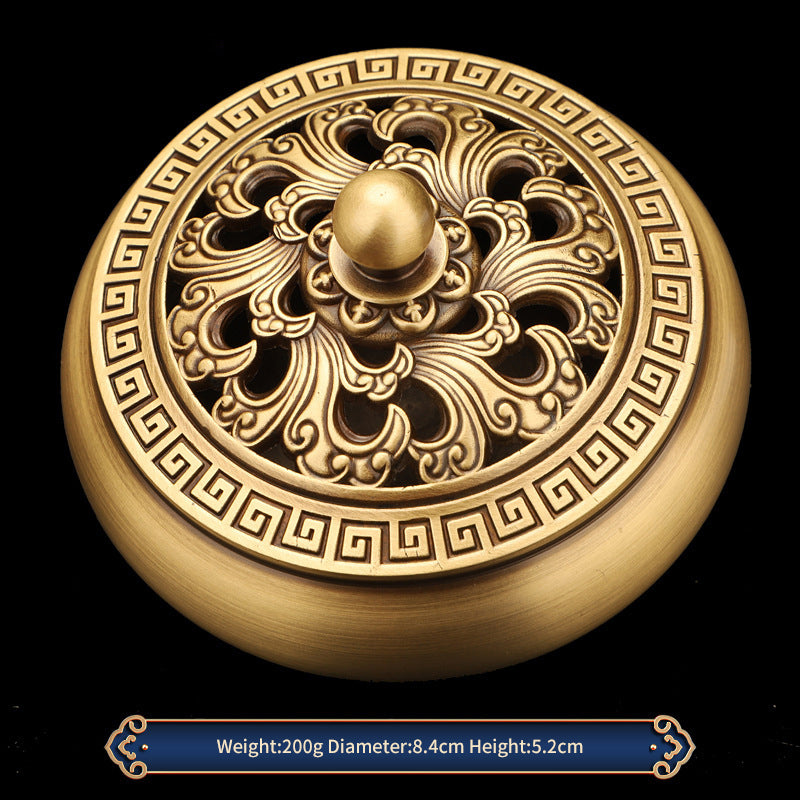 Brass & Copper Incense Burner