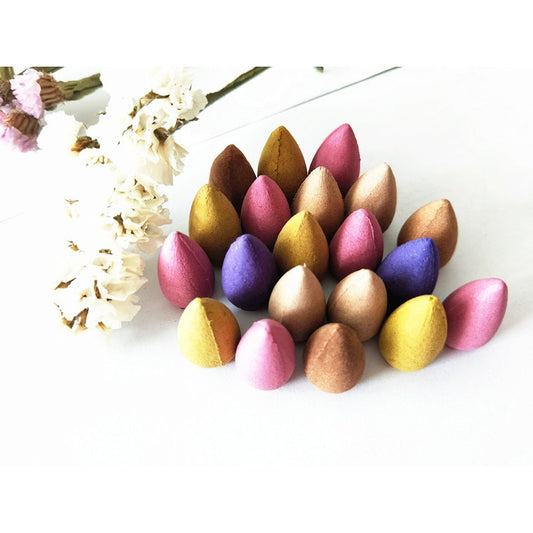 Backflow Incense Cones — 155 Pack, 18 Scents