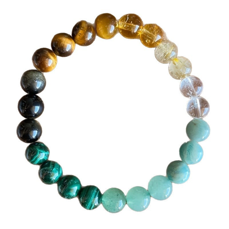 Natural Stone Beaded Bracelet