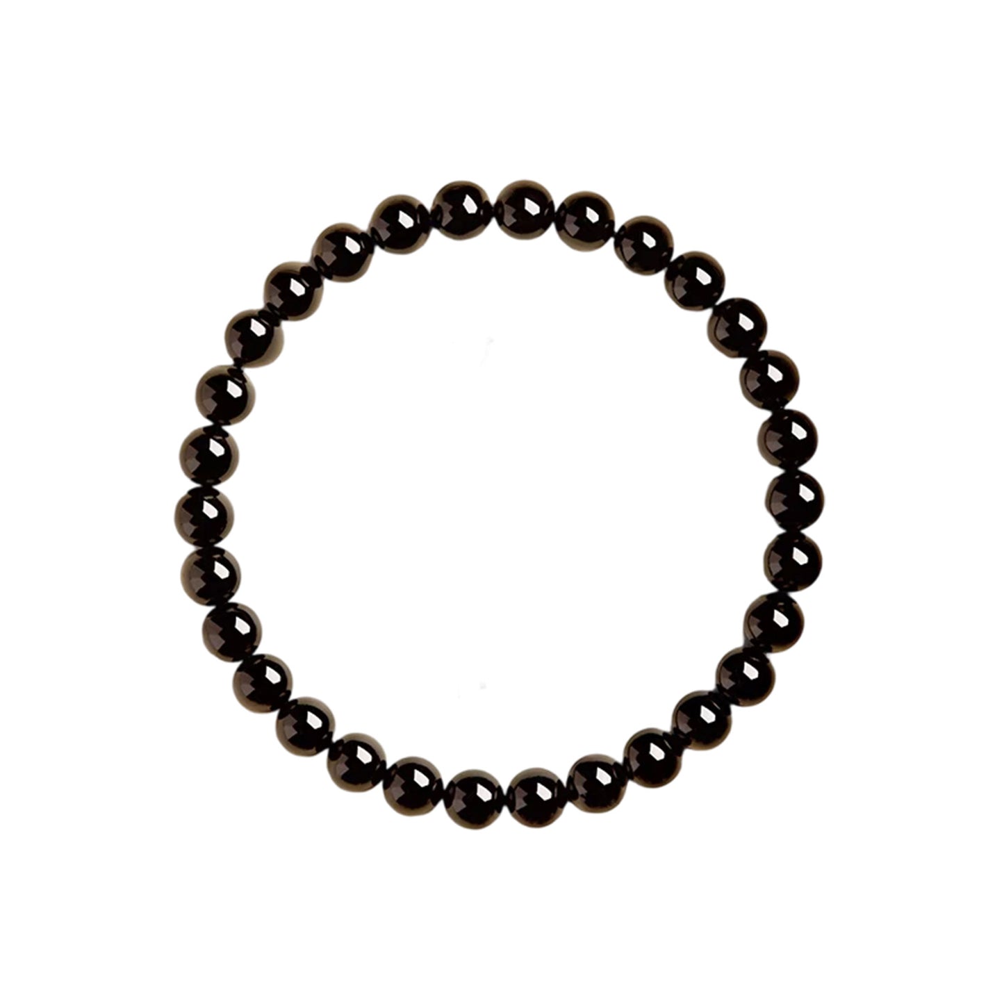 Natural Black Obsidian Bracelet