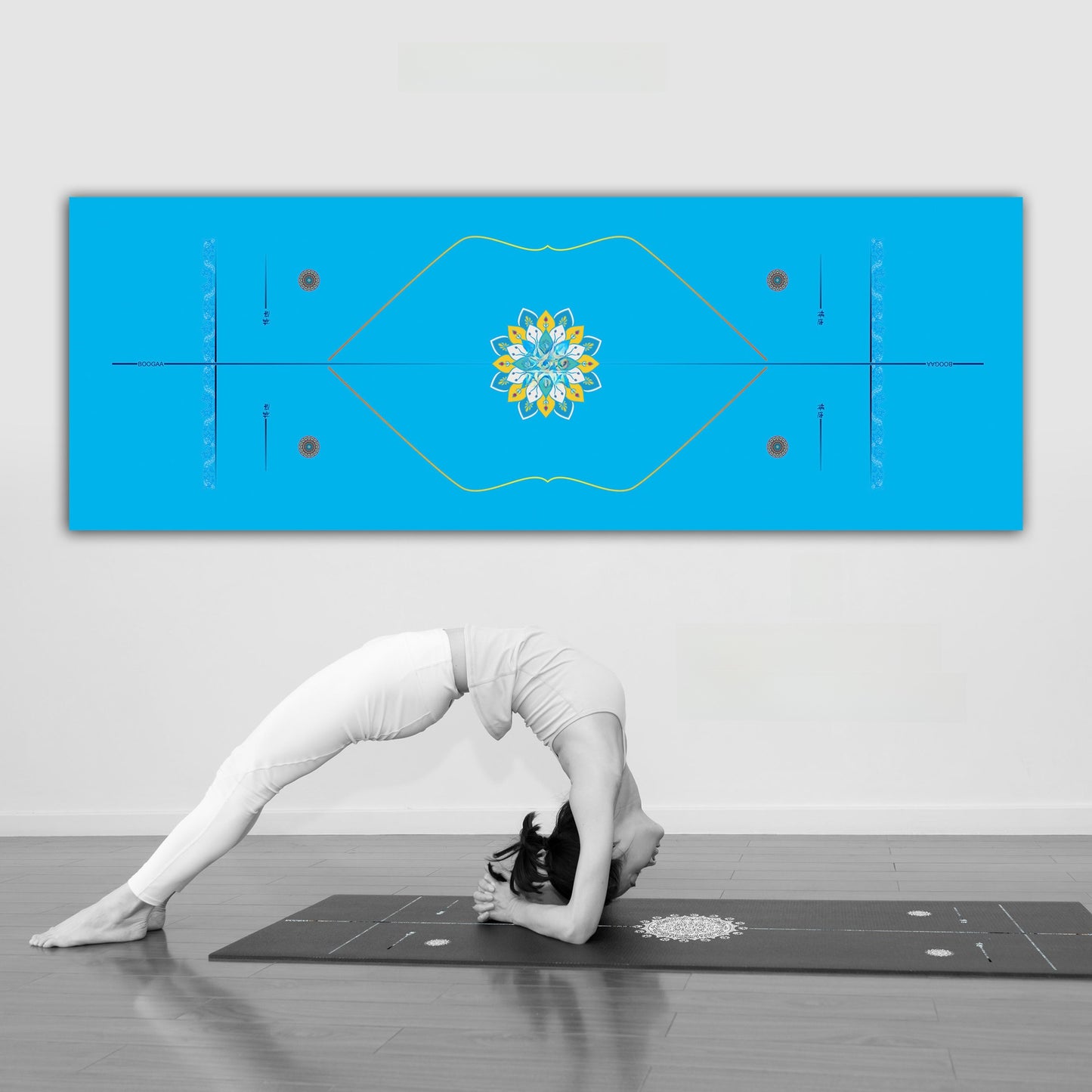 Anti-Slip Yoga Mat Towel — 183 x 61cm
