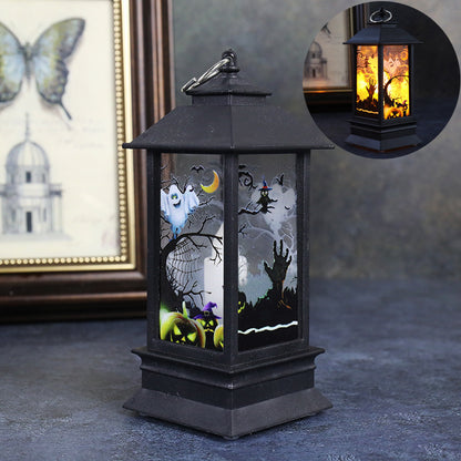 Halloween Flickering Flame Lantern
