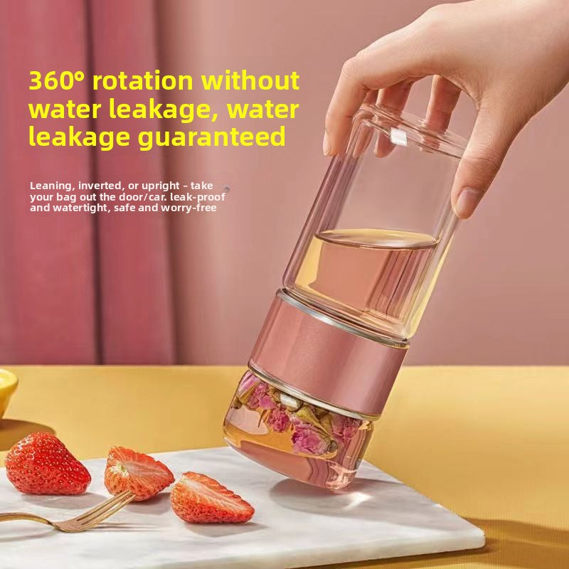 Tea and Water Separation Tea Cup