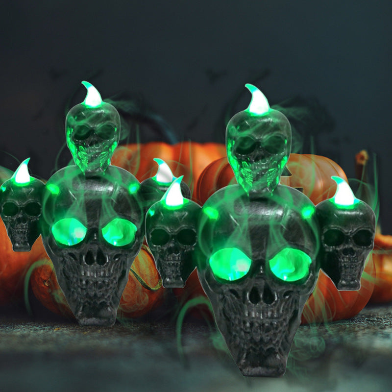 Skull Smoke Candle Lamp Decoration