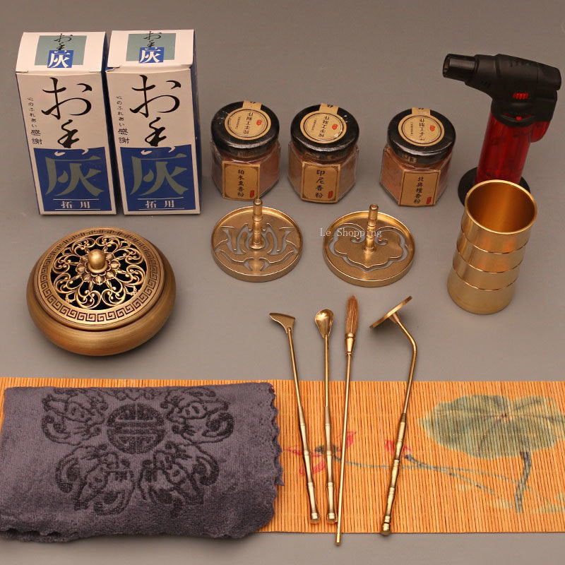 Pure Copper Incense Burner Set