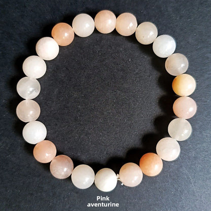 Natural Stone Bead Bracelet
