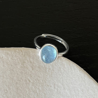 S925 Sterling Silver Geometric Open Ring