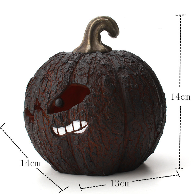 Crab Monster Pumpkin Night Lantern