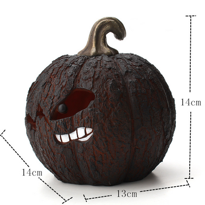 Crab Monster Pumpkin Night Lantern