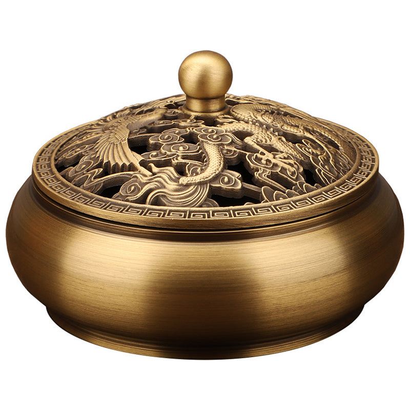 Brass & Copper Incense Burner