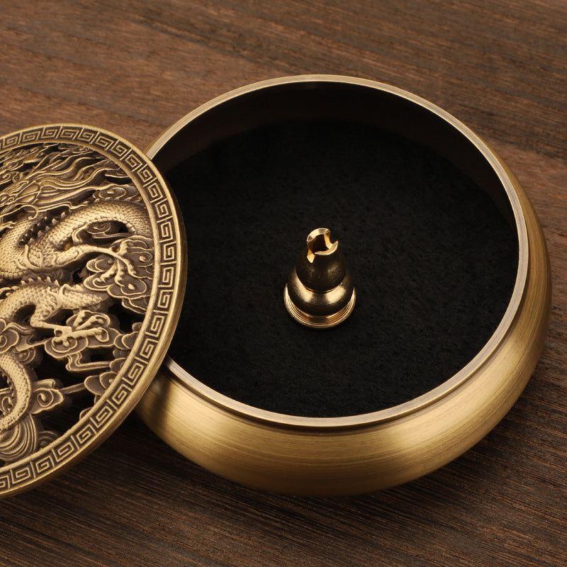 Brass & Copper Incense Burner