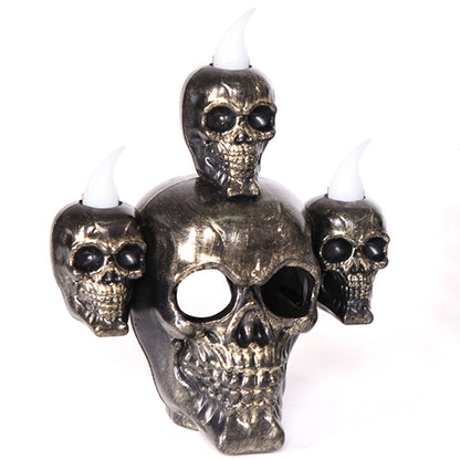 Skull Smoke Candle Lamp Decoration