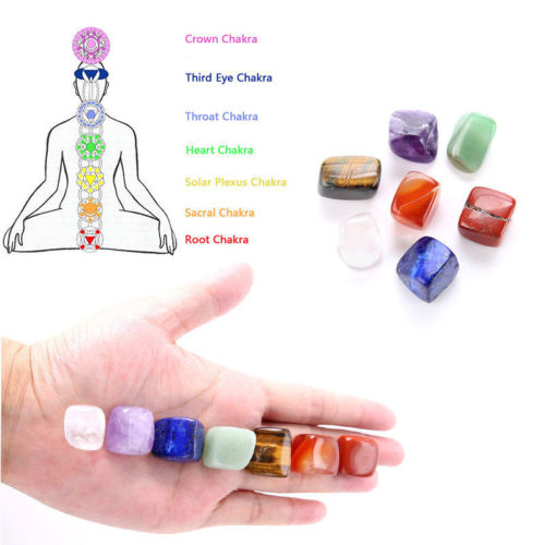 7 Chakra Tumbled Stone Set