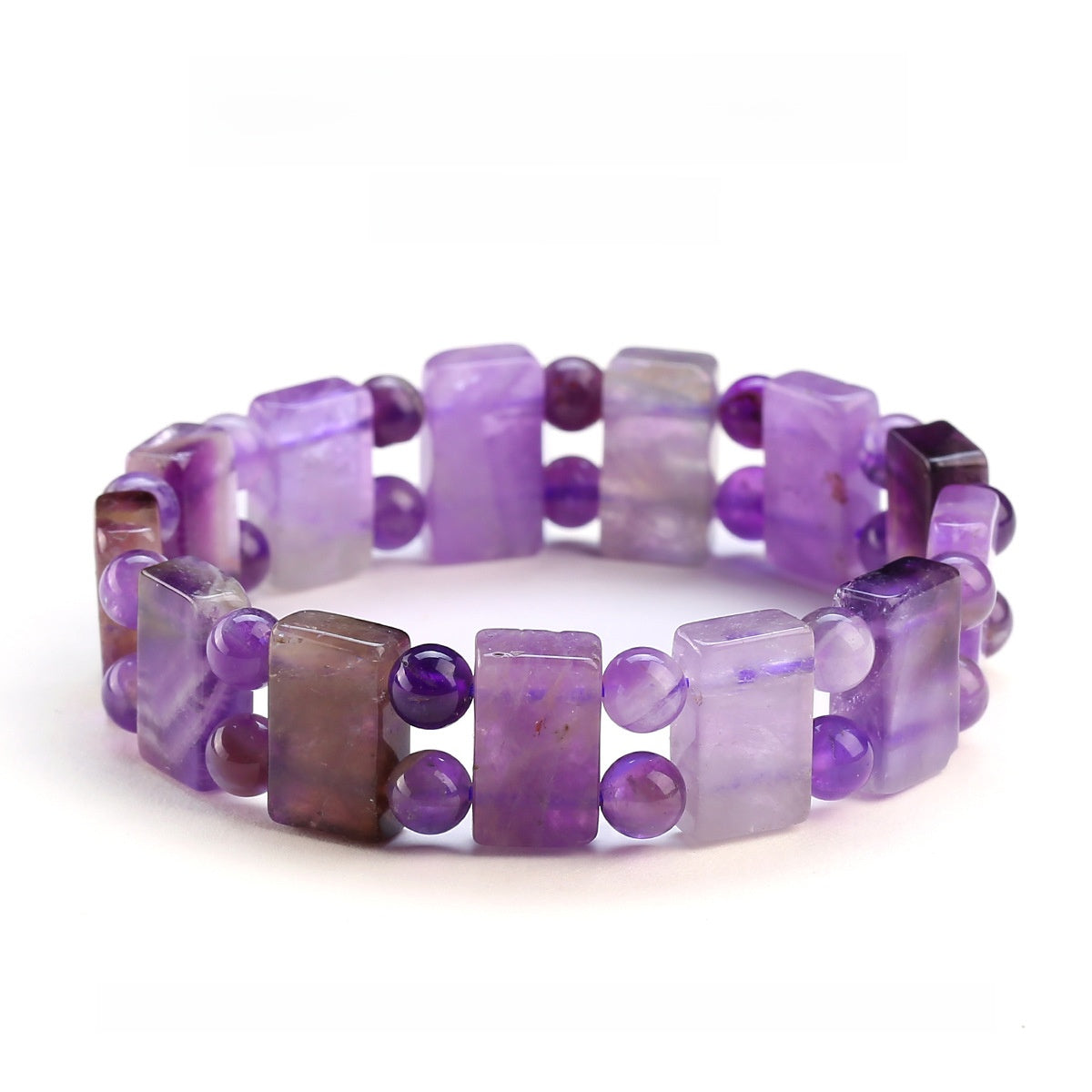 Natural Stone Geometric Bracelet