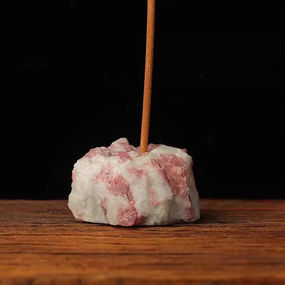 Natural Crystal Incense Holder