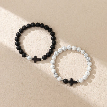 Heart Magnetic Couple Bracelet Set for Women and Men