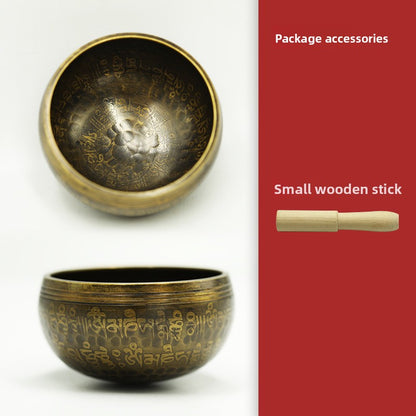 Copper Singing Bowl for Meditation and Healing